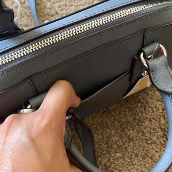 Michael Kors | NWT Gray Medium Satchel Purse - Picture 7 of 13